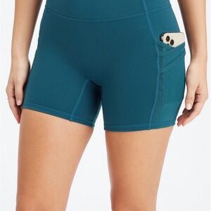 Fabletics Trinity Motion365® Mid-Rise 5'' Shorts- Midnight Wave